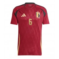 Maglia Calcio Belgio Axel Witsel #6 Prima Divisa Europei 2024 Manica Corta